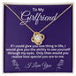 TO MY GIRLFRIEND | HOW SPECIAL YOU ARE | LOVE KNOT NECKLACE