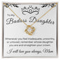Badass Daughter - From Mom | Love Knot Necklace
