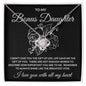 TO MY BONUS DAUGHTER | LOVE KNOT NECKLACE