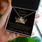 Badass Daughter - From Mom | Love Knot Necklace