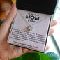 TO THE BEST MOM EVER | YOU ARE THE QUEEN | LOVE KNOT NECKLACE