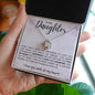 DAUGHTER | YOU FILL MY HEART | LOVE KNOT NECKLACE