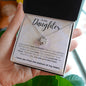 DAUGHTER | TRUE HAPPINESS | LOVE KNOT NECKLACE