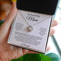My Loving Mom - Forever Grateful | Love Knot Necklace