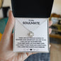 TO MY SOULMATE | ALWAYS AND FOREVER | LOVE KNOT NECKLACE