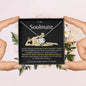 TO MY SOULMATE | SMOKIN' HOT BESTIE | LOVE KNOT NECKLACE
