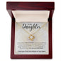 DAUGHTER | TRUE HAPPINESS | LOVE KNOT NECKLACE