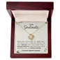 TO MY SOULMATE | YOUR SMILE | LOVE KNOT NECKLACE