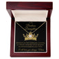 Badass Daughter - From Mom | Love Knot Necklace