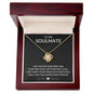 TO MY SOULMATE | ALWAYS AND FOREVER | LOVE KNOT NECKLACE