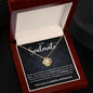 TO MY SOULMATE | I ADORE YOU | LOVE KNOT NECKLACE