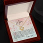 TO MY MOM | HEARTBEAT OF OUR FAMILY | LOVE KNOT NECKLACE