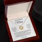 My Loving Mom - Forever Grateful | Love Knot Necklace