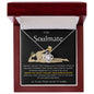 TO MY SOULMATE | SMOKIN' HOT BESTIE | LOVE KNOT NECKLACE