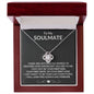 TO MY SOULMATE | YOU ARE EVERYTHING TO ME | LOVE KNOT NECKLACE