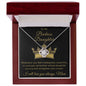 Badass Daughter - From Mom | Love Knot Necklace