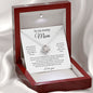 My Loving Mom - Forever Grateful | Love Knot Necklace