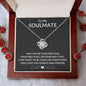 TO MY SOULMATE | ALWAYS AND FOREVER | LOVE KNOT NECKLACE