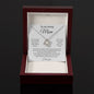 My Loving Mom - Forever Grateful | Love Knot Necklace