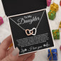 TO MY DAUGHTER | INTERLOCKING HEARTS NECKLACE