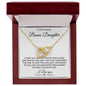Bonus Daughter | Interlocking Hearts Necklace
