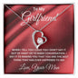 TO MY GIRLFRIEND | I LOVE YOU! | FOREVER LOVE NECKLACE