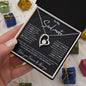 TO MY SOULMATE | MY BEST FRIEND | FOREVER LOVE NECKLACE