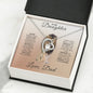 To My Daughter Love Dad | Forever Love Necklace