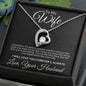 TO MY WIFE | BEING WITH YOU IS EVERYTHING | FOREVER LOVE NECKLACE
