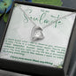 TO MY SOULMATE | MOST BEAUTIFUL | FOREVER LOVE NECKLACE