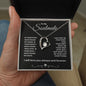 TO MY SOULMATE | I WILL LOVE YOU FOREVER | FOREVER LOVE NECKLACE