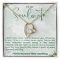 TO MY SOULMATE | MOST BEAUTIFUL | FOREVER LOVE NECKLACE