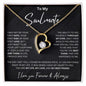 TO MY SOULMATE | MY BEST FRIEND | FOREVER LOVE NECKLACE