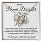 TO MY BONUS DAUGHTER | FOREVER LOVE NECKLACE