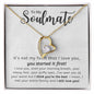 TO MY SOULMATE | YOUR THE BEST | FOREVER LOVE NECKLACE