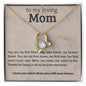 TO MY LOVING MOM | MY BEST FRIEND | FOREVER LOVE NECKLACE