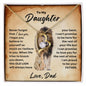 To My Daughter - Love Dad | Forever Love Necklace