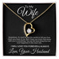 TO MY WIFE | BEING WITH YOU IS EVERYTHING | FOREVER LOVE NECKLACE