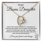 TO MY BONUS DAUGHTER | FOREVER LOVE NECKLACE