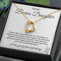 TO MY BONUS DAUGHTER | FOREVER LOVE NECKLACE
