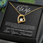TO MY WIFE | BEING WITH YOU IS EVERYTHING | FOREVER LOVE NECKLACE