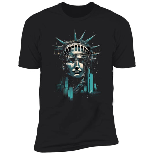 Lady Liberty - Premium Graphic T-Shirt