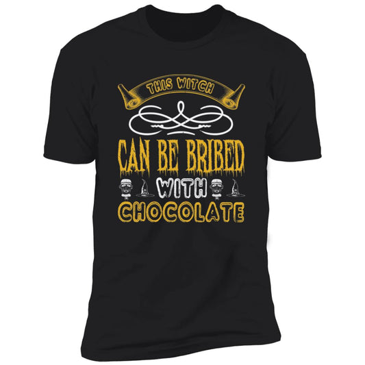 Witch Bribed With Chocolate | Premium T-Shirt
