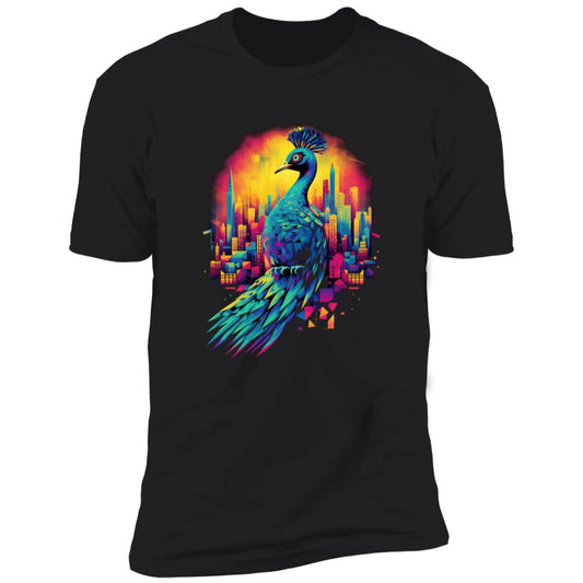 Majestic Peacock - Premium Graphic T-Shirt