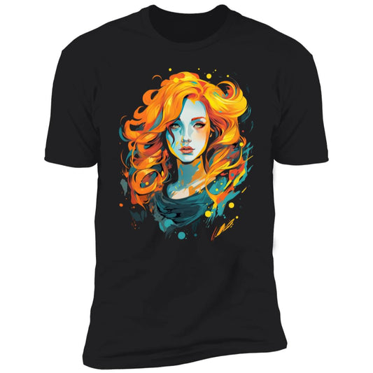 Fire and Light - Premium Graphic T-Shirt