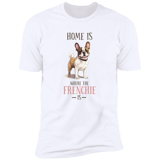 Dog Lovers - Frenchie - Premium Cotton T-Shirt