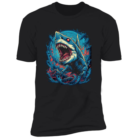 Shark Man - Premium Graphic T-Shirt
