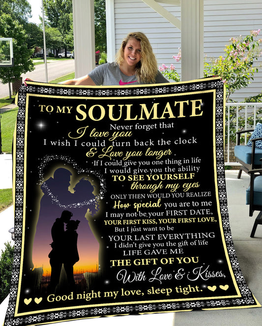 To My Soulmate - Forever | Premium Plush Blanket