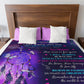 To My Daughter | Never Forget | Cozy Plush Fleece Blanket - 50X60