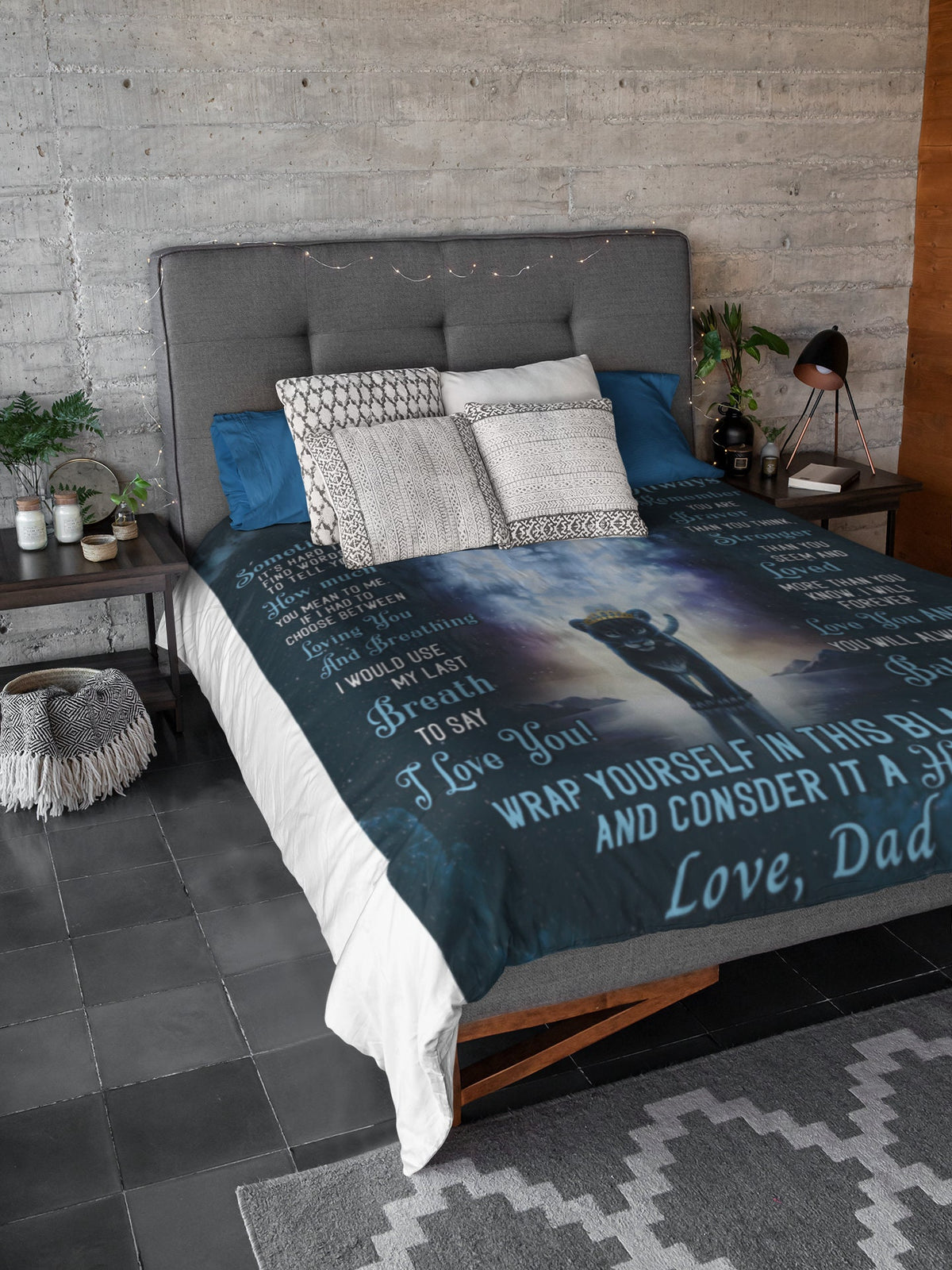 To My Daughter | My Baby Girl | Cozy Plush Fleece Blanket - 50X60